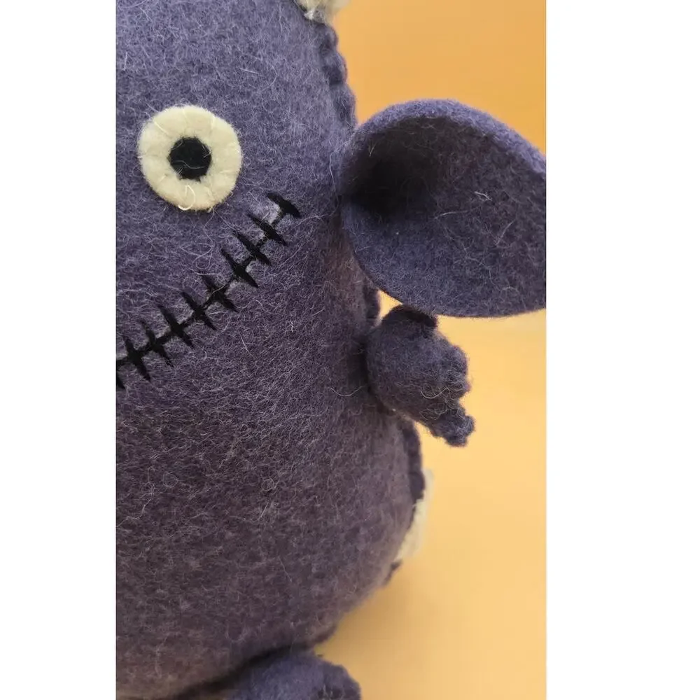 Novogratz Halloween Ugly Pillow Plush Boogie Monster Decor